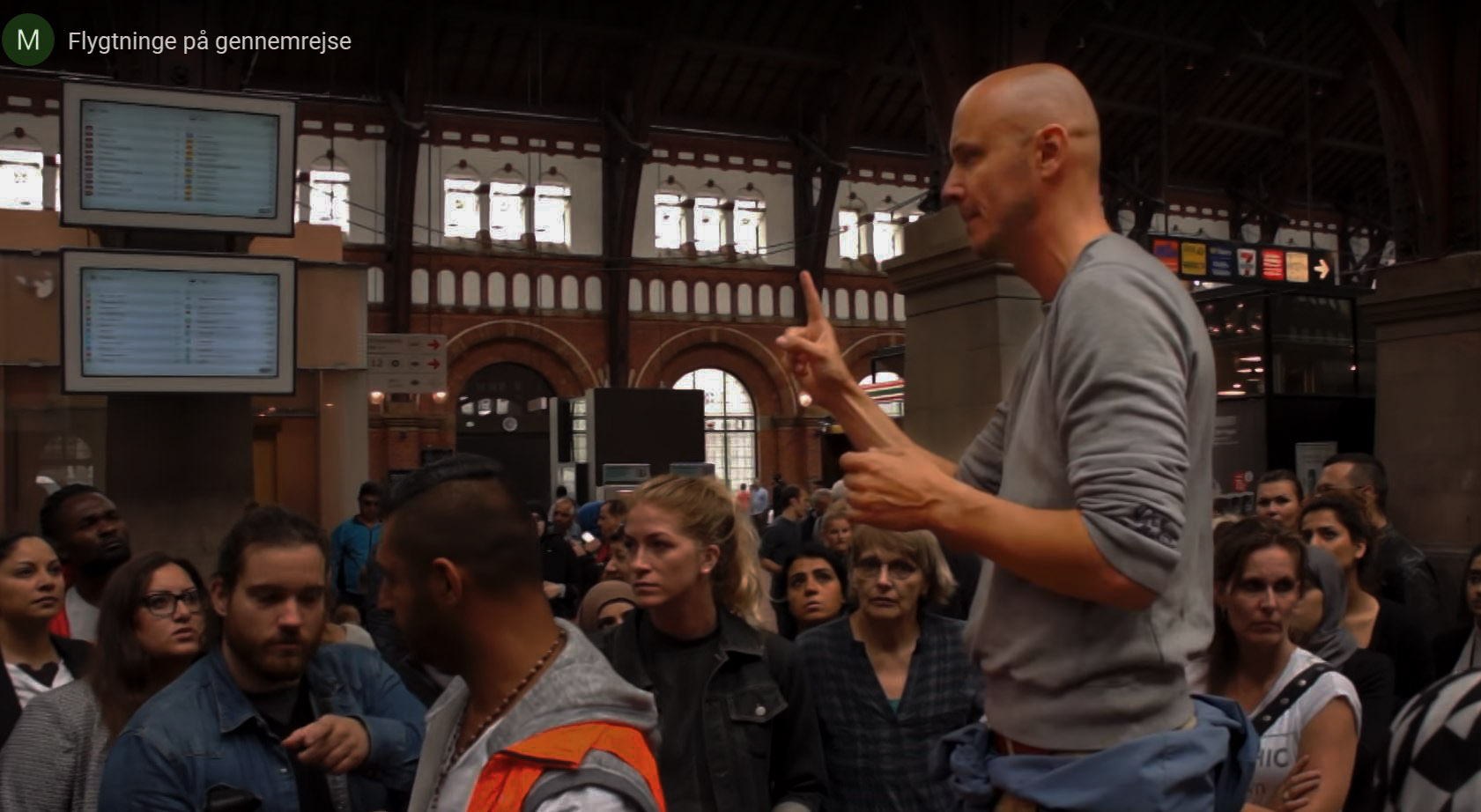 Flygtningen på gennemrejse